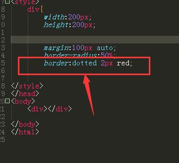 html用代码制作虚线框怎么做? dw制作虚线圆圈的技巧(图10)