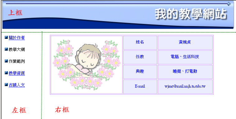 Frontpage教程:教你制作网页框架(图1)