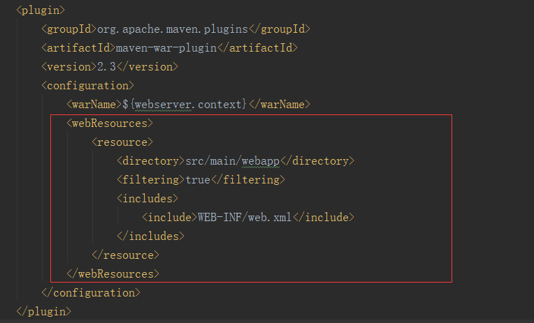 web.xml中Maven占位符不生效问题记录分析(图1)
