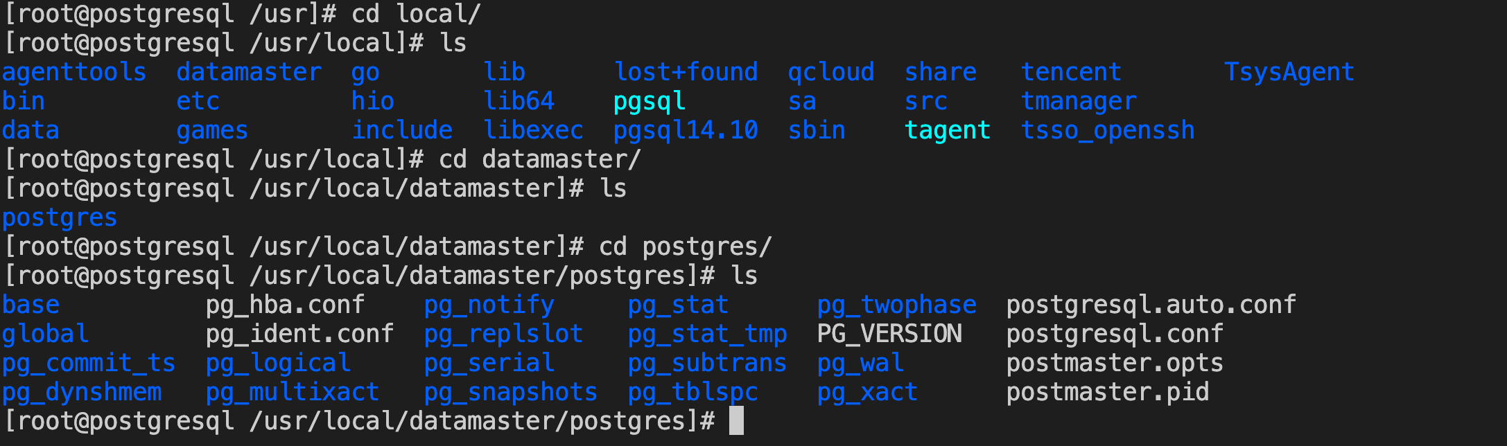 在docker上部署postgreSQL主从的超详细步骤(图7)