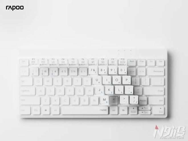 80键区带数字键功能 雷柏8000GT 2024款多模无线键鼠套装发布(图4)