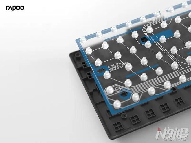 80键区带数字键功能 雷柏8000GT 2024款多模无线键鼠套装发布(图5)