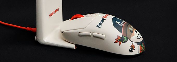 双飞燕血手幽灵 R72 Pro Duo 双连电竞无线游戏鼠标拆解评测(图1)