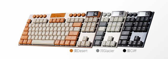 拨钮带屏更带感!黑峡谷刀锋系列 A3机械键盘发布:399元(图1)