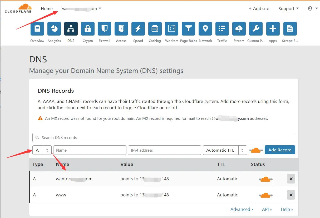免费为你的网站加速,全球访问加速还可以防御ddos攻击的cloudflare(图3)