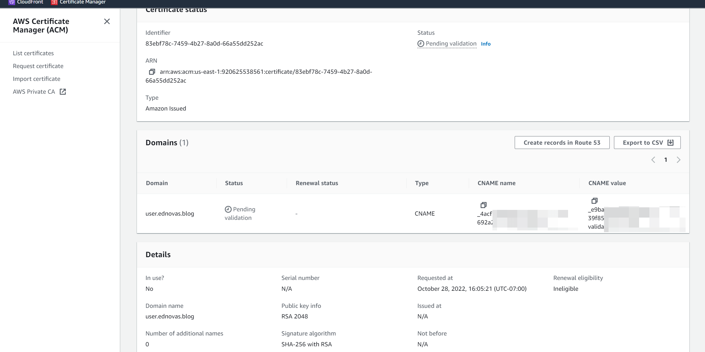 亚马逊 AWS Cloudfront CDN 使用教程(图10)