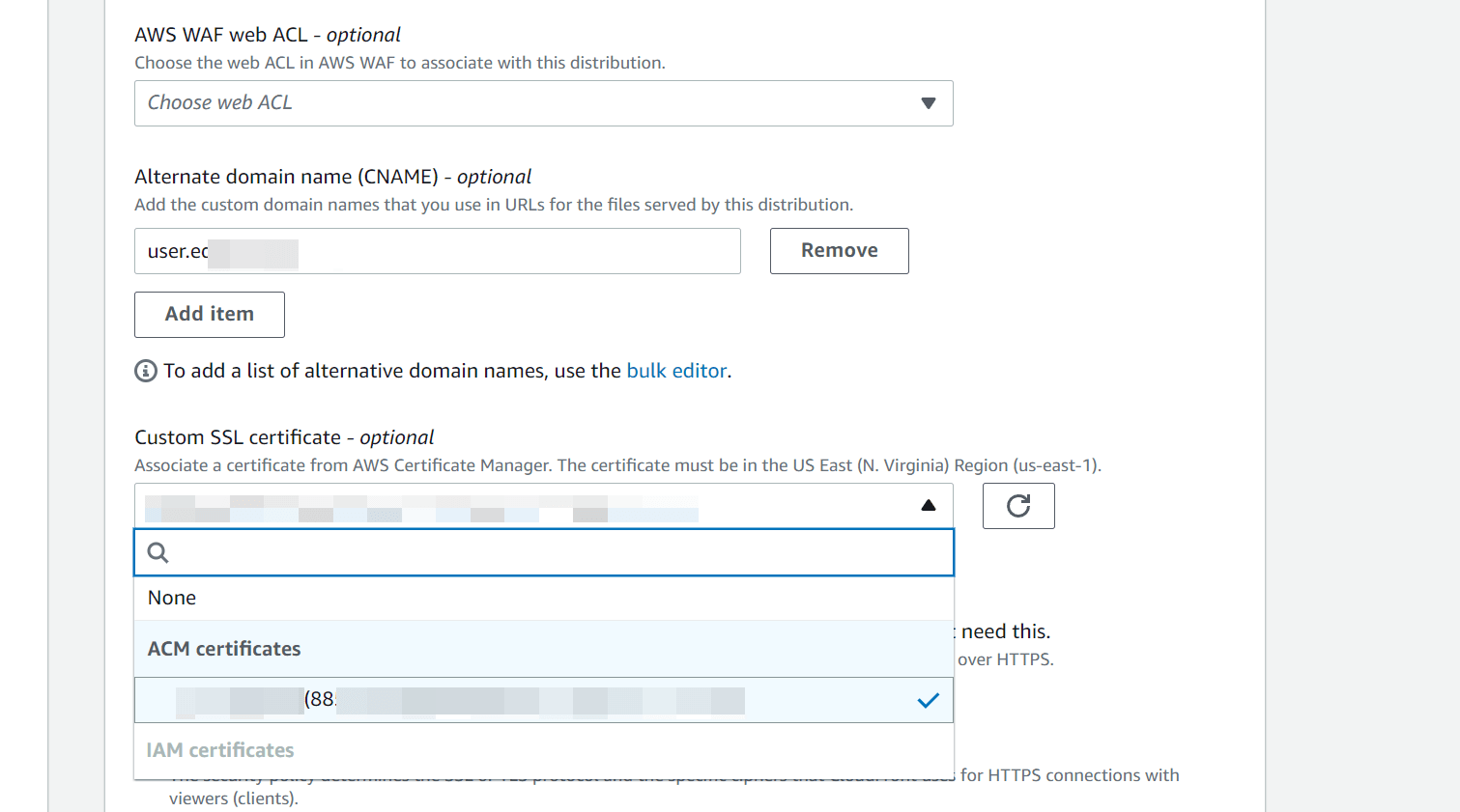 亚马逊 AWS Cloudfront CDN 使用教程(图12)