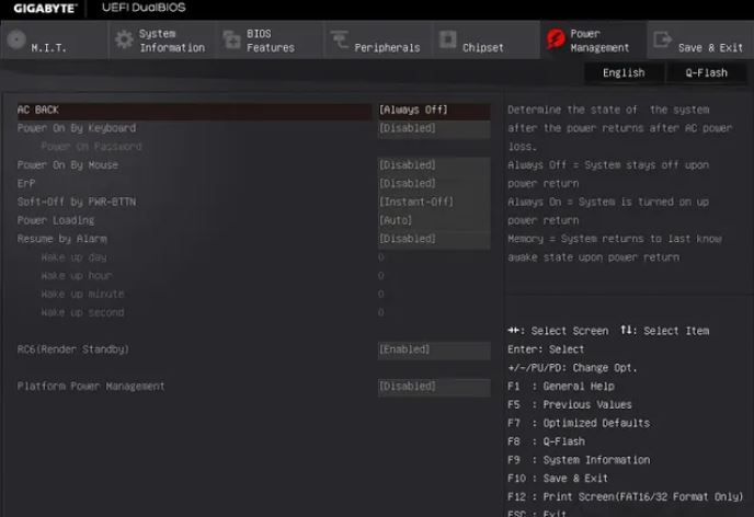 技嘉主板怎么进入BIOS? 技嘉主板bios功能设置图解教程(图9)