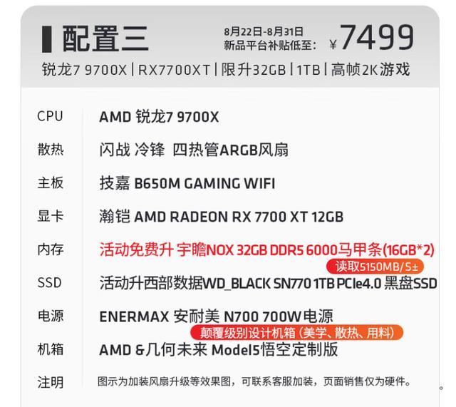 相差200元! ADM锐龙9700x和7800x3d对比测评(图8)