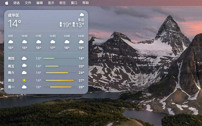 macOS Sonoma 8款超实用稍微小组件推荐(图2)