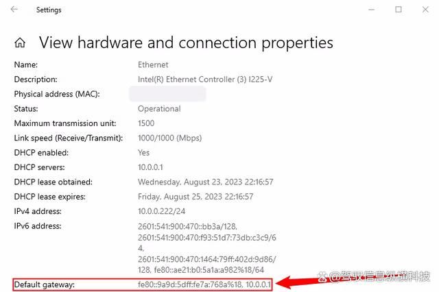怎么看自己IP地址? 不同的操作系统中查看路由器的IP地址的方法(图8)