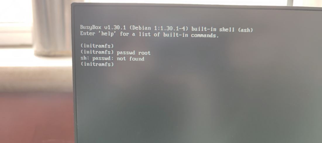 UOS开机进入busybox界面怎么办 uos无法进入桌面的解决办法(图1)