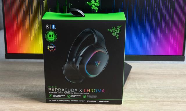 有灯更高续航也更强! Razer雷蛇梭鱼X幻彩版无线耳机体验测评(图1)
