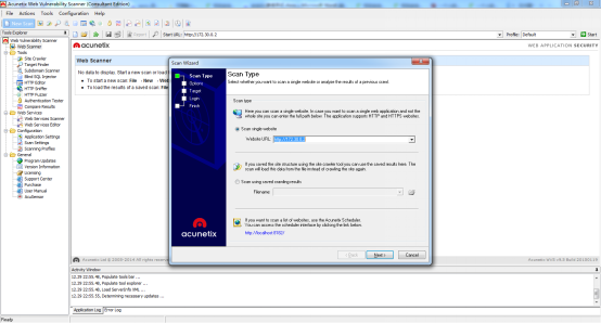 网络漏洞扫描工具Acunetix Web Vulnerability Scanner(AWVS)使用介绍(图2)