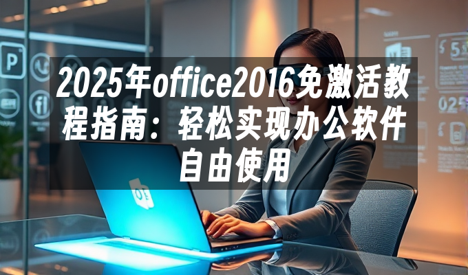 2025年office2016免激活教程指南:轻松实现办公软件自由使用(图1) 封面