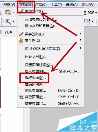 PDF文件中怎么提取一个页面做为单独文件?(图4)