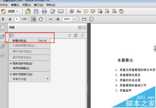 PDF文档怎么添加多级书签或多级目录?(图5)
