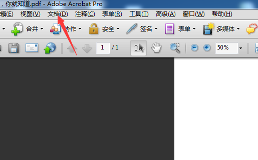 Acrobat怎么删除pdf文件中的水印?(图3)