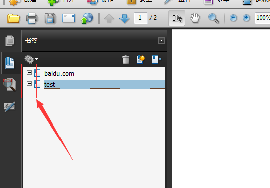 Acrobat中pdf文件书签怎么展开?(图4)
