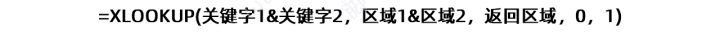 XLOOKUP函数与VLOOKUP函数使用方法以及实例分析(图9) XLOOKUP函数