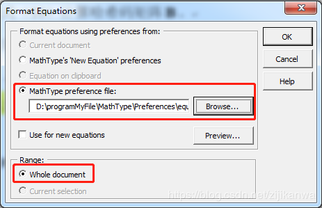 word中如何批量修改MathType公式的字体大小(图6) word中如何批量修改MathType公式的字体大小