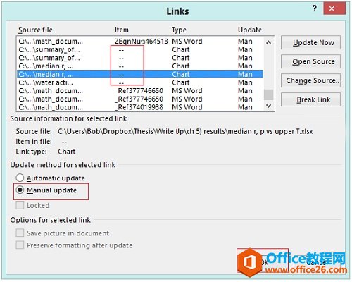 MathType无法链接到你所要的文件(图2) MathType链接文件