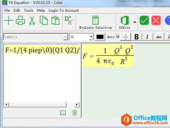学用系列｜FX Equation，超越Mathtype的公式编辑器
