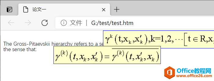 图3：发布后的页面