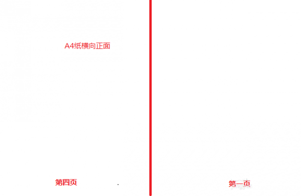 word如何将A4纸如对折打印折页双面书籍(图3) word如何将A4纸如对折打印折页双面书籍