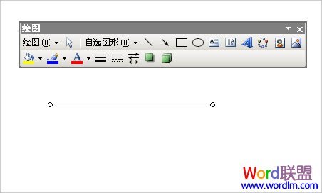 Word中如何画横线