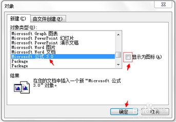 Word2003如何使用microsoft公式3.0输入数学公式
