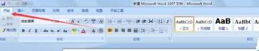 word2007运用查找功能把多处相同文字标红方法