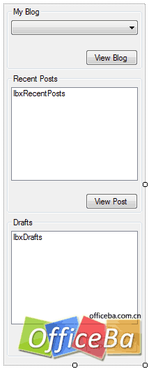 创建我的博客侧边栏--Word 2007高级应用(图1) 创建我的博客侧边栏--Word 2007高级应用