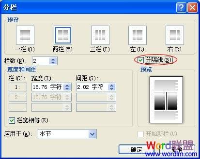 Word2010如何分两栏.三栏.多栏技巧