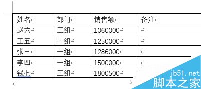 在Word文档中如何对表格中的数据进行排序?(图3)