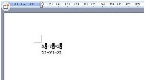 word下标怎么打 word公式里的下标怎么打