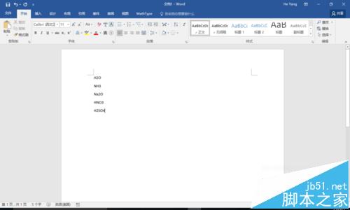 Word怎么使用插件自动标注化学式下标?(图1)