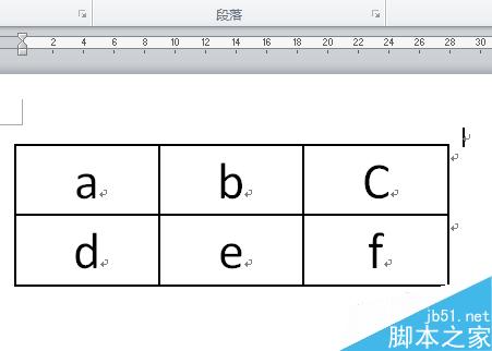 Word2010中的表格如何转换成文字?(图1) word2010如何将表格转换成文字