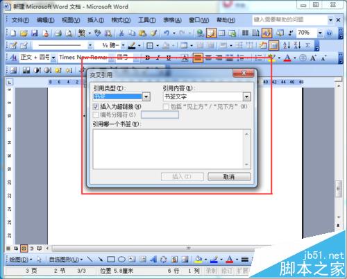word2003交叉引用功能怎么用于图注?(图4)
