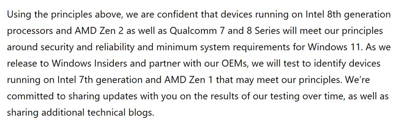 官方最新公布Win11最低配置(图4) Win11最低配置