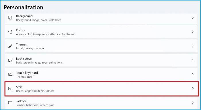 Windows11怎么删除开始菜单中的推荐文件部分?(图3) Windows11怎么删除开始菜单中的推荐文